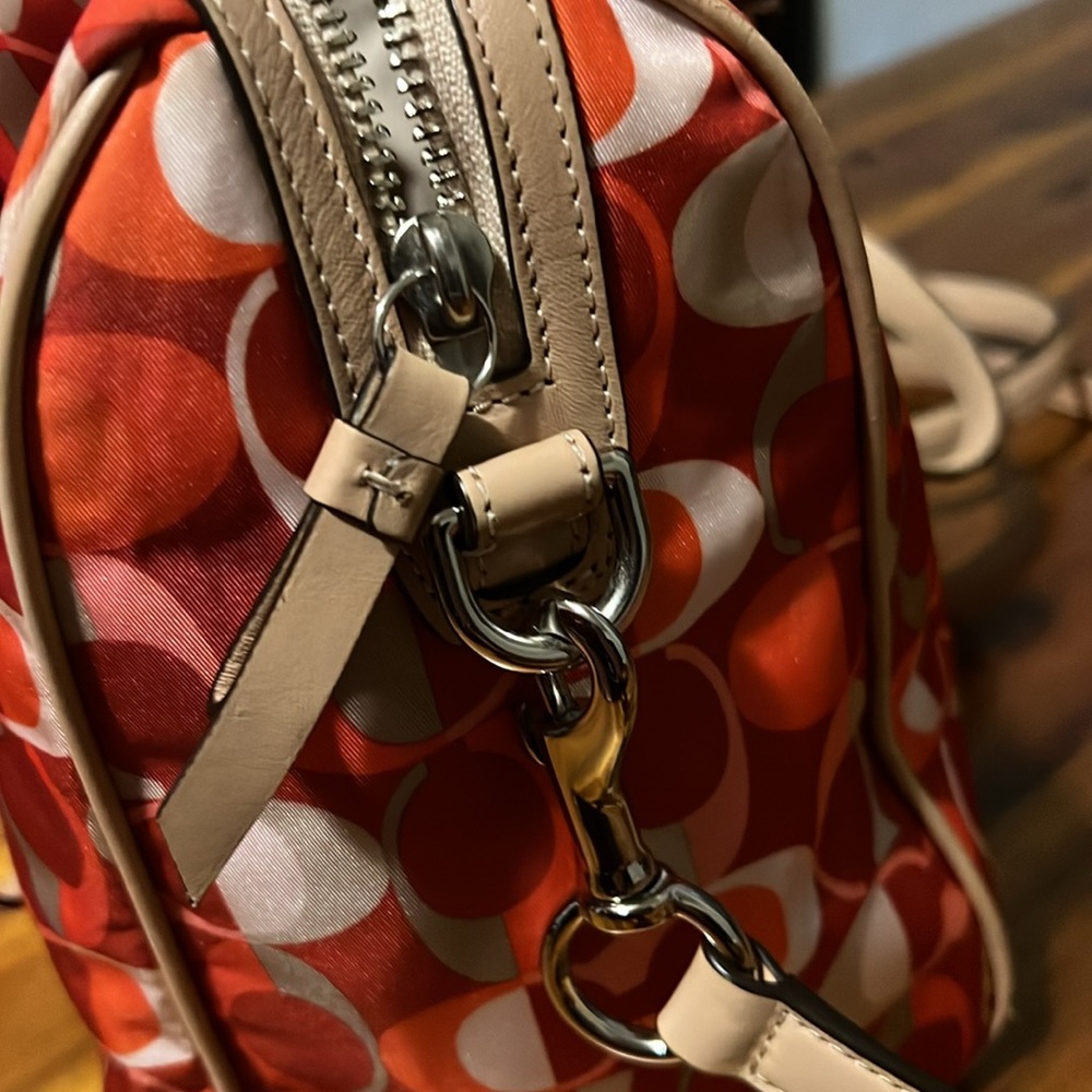 Coach Vermillion Multicolor Purse - Picture 6 of 6